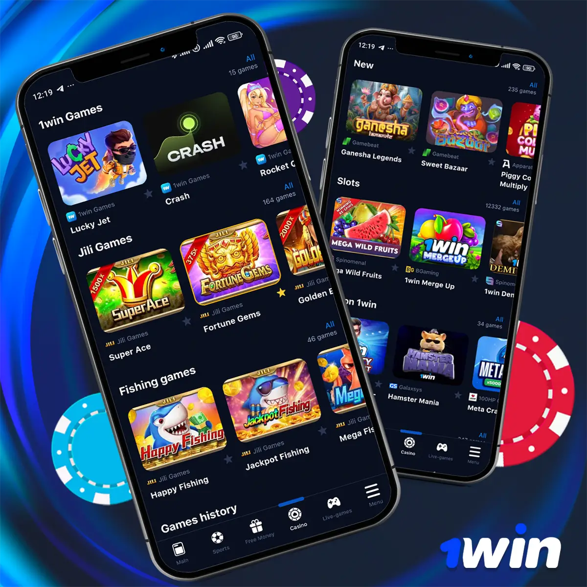 1Win Casino games